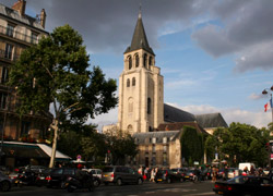 Церковь Сен-Жермен де Пре в Париже