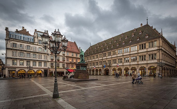 Площадь Гутенберга (город Страсбург)
