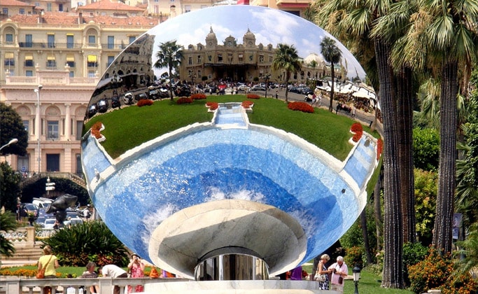 Зеркальный шар казино Монте-Карло