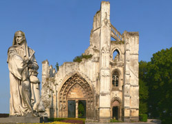 Руины аббатства Сен-Бертен (Сент-Омер)