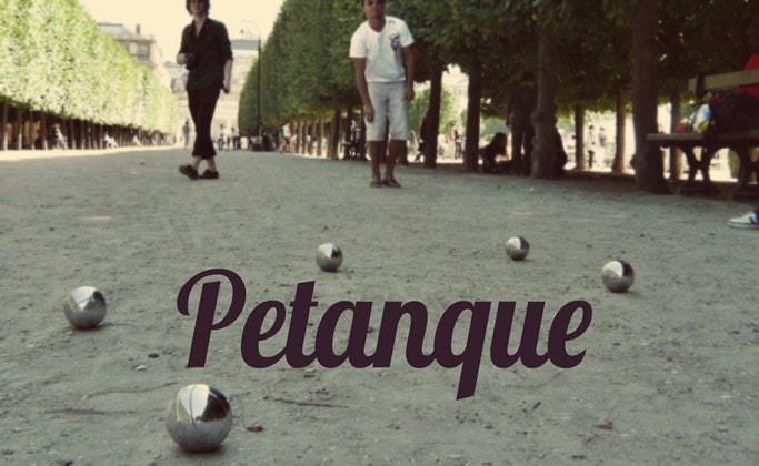 Французская игра Петанк