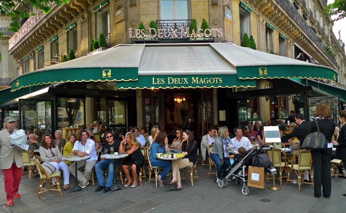 Кафе Les Deux Magots