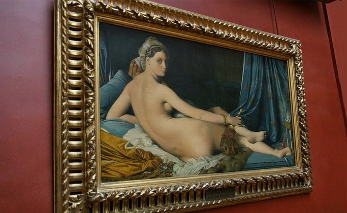 Куртизанка (французский романтизм музея Лувр)