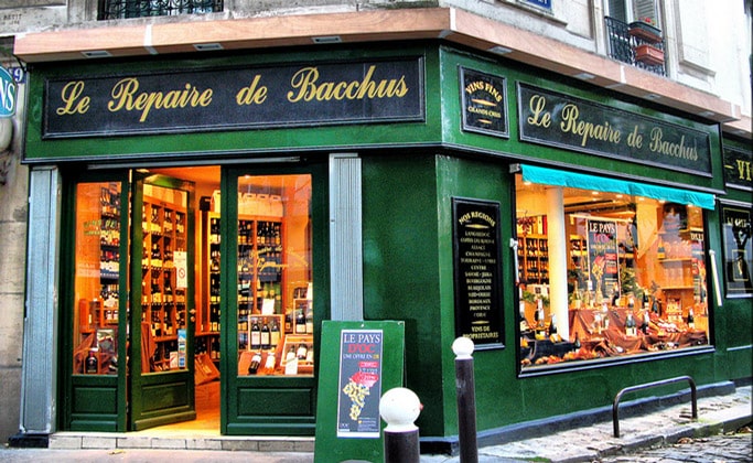 Магазин Le Repaire de Bacchus