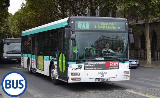 Муниципальные автобусы Парижа