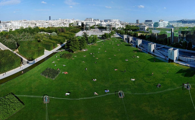 Парижский парк Андре-Ситроен
