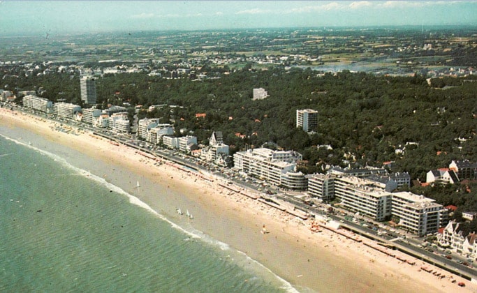 Пляж города Ла-Боль