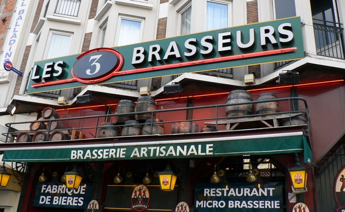 Ресторан Les Trois Brasseurs (Лилль)
