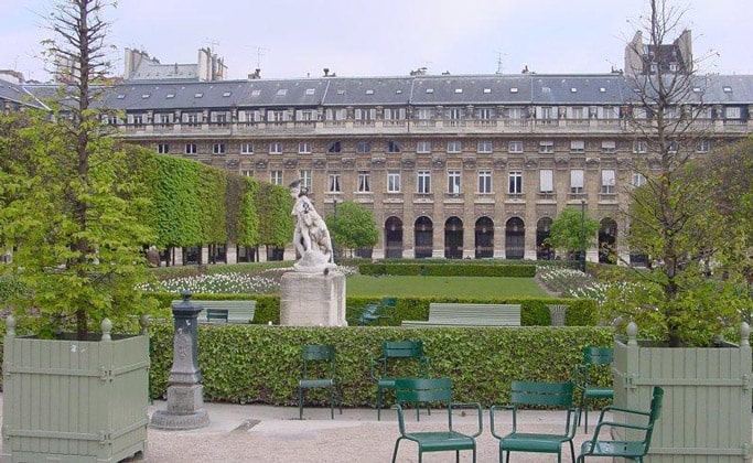 Сад дворца Пале-Рояль