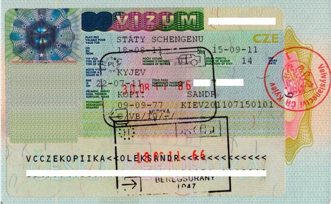 Шенгенская виза водителя