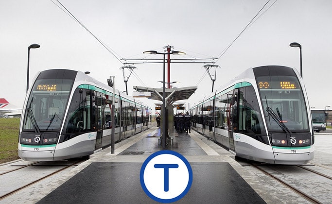 Трамваи Парижа