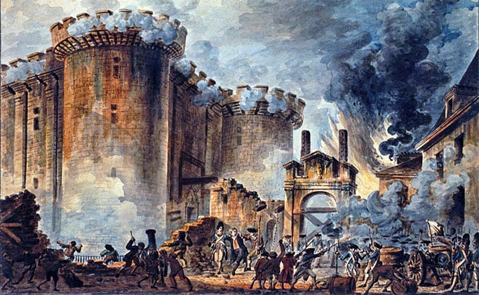 Взятие Бастилии 1789 год