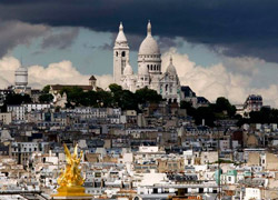 Холм Монмартра в Париже
