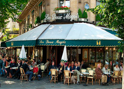 Кафе Два маго Париж