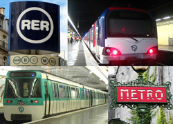 Парижское метро и поезда RER