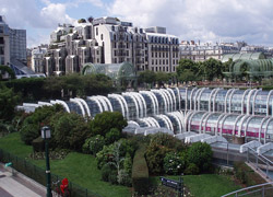 Парижский квартал Les Halles