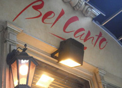 Парижский ресторан Le Bel Canto