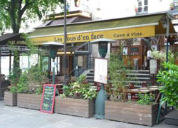 Ресторан Les Fous d’en Face в Париже (квартал Маре)