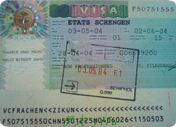 Шенгенская виза манекенщицы