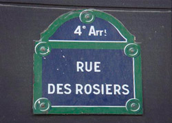 Улица Розье в Париже