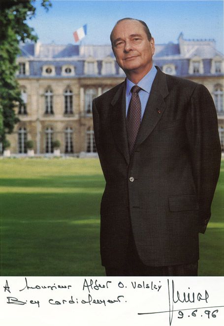 Президент Жак Ширак