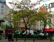 Площадь Контрэскарп в Париже