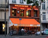 Парижское кафе Брассери Липп