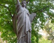 Статуя Свободы Люксембургского сада