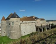 Средневековый замок Дьеппа