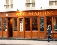 Кафе Martini в Париже