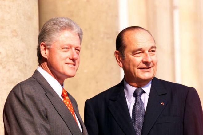 Жак Ширак в Вашингтоне
