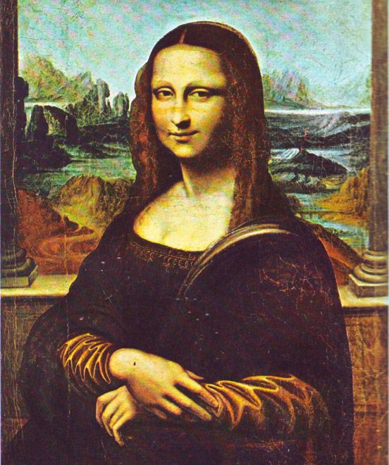 Копия картины Мона Лиза